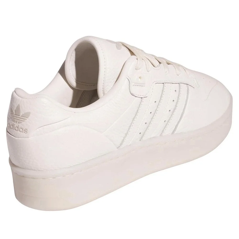 Adidas Adult Rivalry Lux Low Top Basketball Sneaker White Mens 10 Womens‎ 11 New